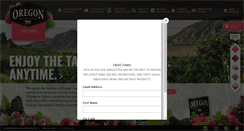 Desktop Screenshot of oregonfruit.com